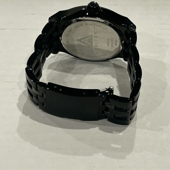 Black Fossil Arkitekt FS-4223 Stainless Steel Wrist Watch - Picture 8 of 9